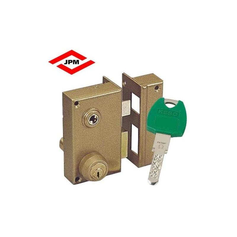 Serrure Sureté Verticale à fouillot KESO 4000S OMEGA