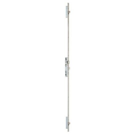 Serrure têtière filante U7 pour porte métallique – Pêne dormant coulissant – Protection anti-effraction – Têtière inox 304 – Entraxe 92mm – Metalux Sas