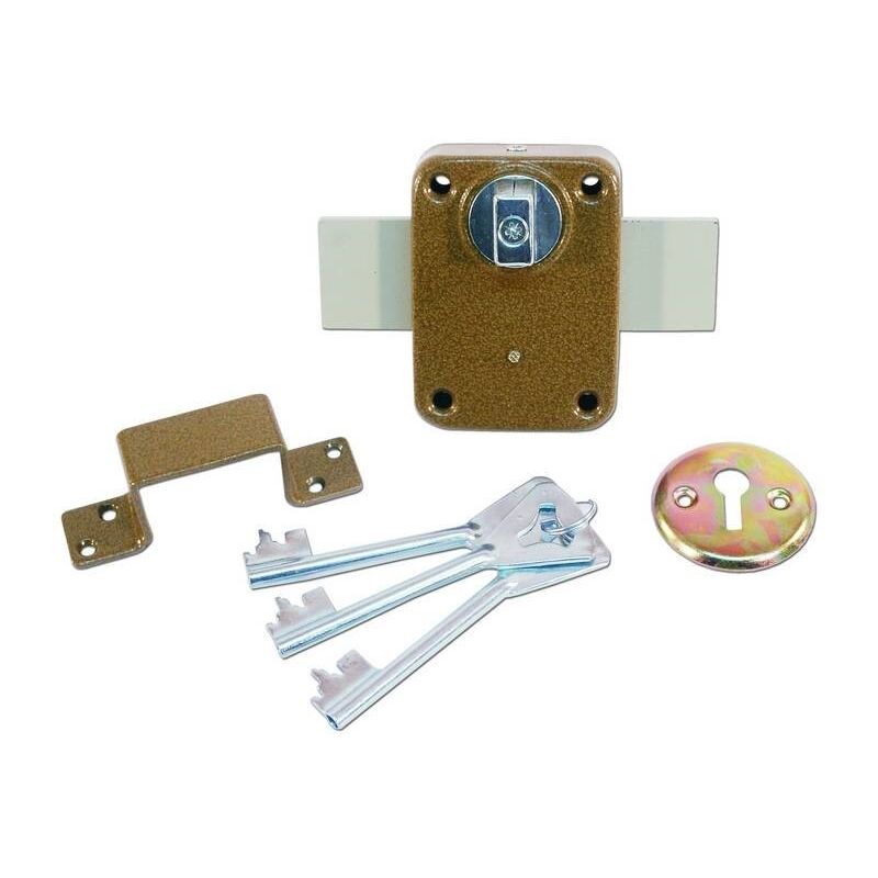 Serrure + Verrou De Porte Jania T-3 Tytan Z005