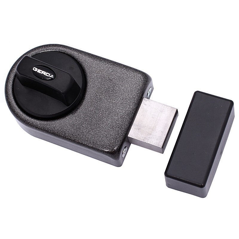 Serrure Verrou Pour Porte Gerda Zn 200 Marron Jante M1