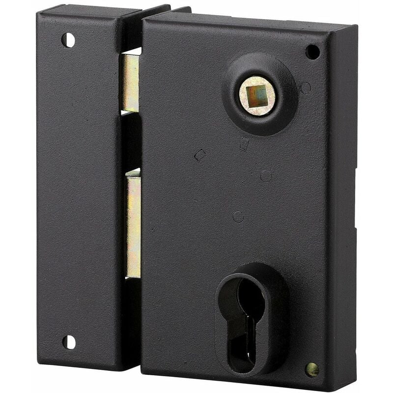 Serrure verticale pour cylindre à fouillot gauche