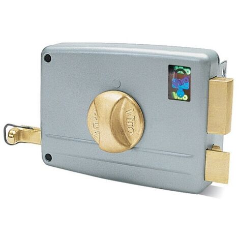 Serrure Viro Art 7601 A  appliquer entrA e droite droite 40 mm 2 jets