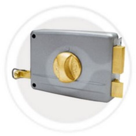Serrure Viro Art 7602 pour appliquer entrA e droite A  droite 50 mm 2 jets