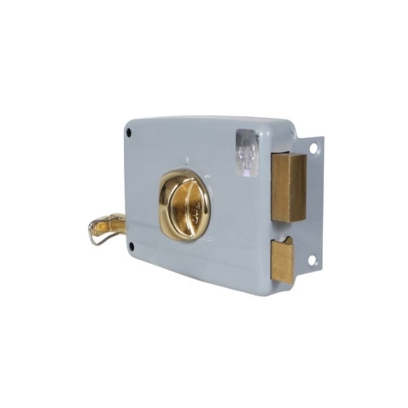 Serrure Viro Art 7603 a appliquer entrA e droite droite 60 mm 2 jets