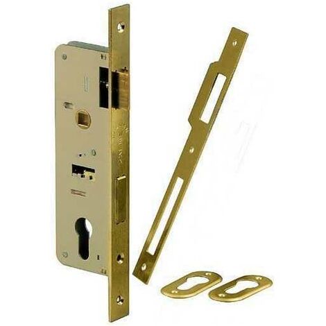 Serrure Welka à insérer Q8 015 Dorée Mm. 60