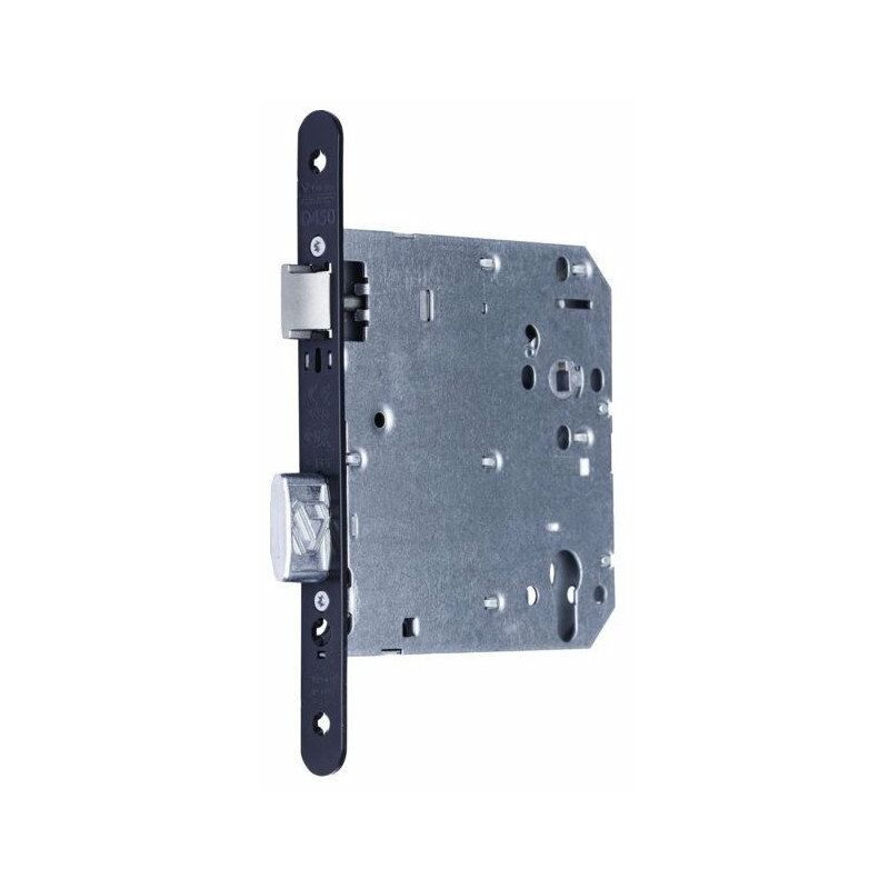Serruremortaiser D455 Ce Cfpfnf Cle i Axe a 40 Entraxe 70dte Rond Noir - Avec Gache