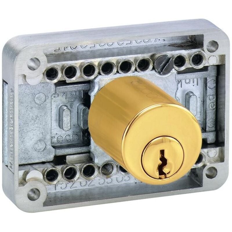 FP - Serrures à pêne meubles 2828 laiton poli