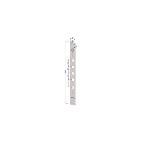 Serrures avant pour portes blindées en acier inoxydable Int.37 Fr2530 - (FR2530XAI37)
