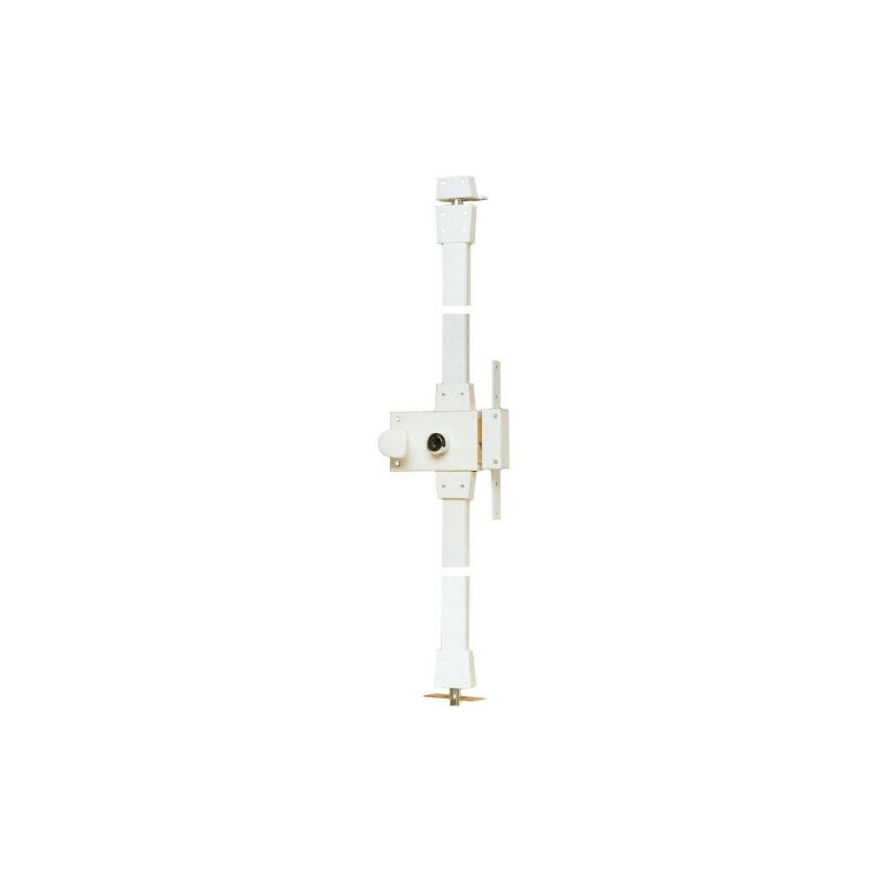 Serrure 3 points horizontale cavith A2P Blanc 142 mm Gauche Horizontale 70 Blanc a Tirage Avec 88 mm 142 mm