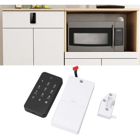 Serrures Intelligentes pour Cabinets Combo Électronique avec Alarme Antivol ABS 6V