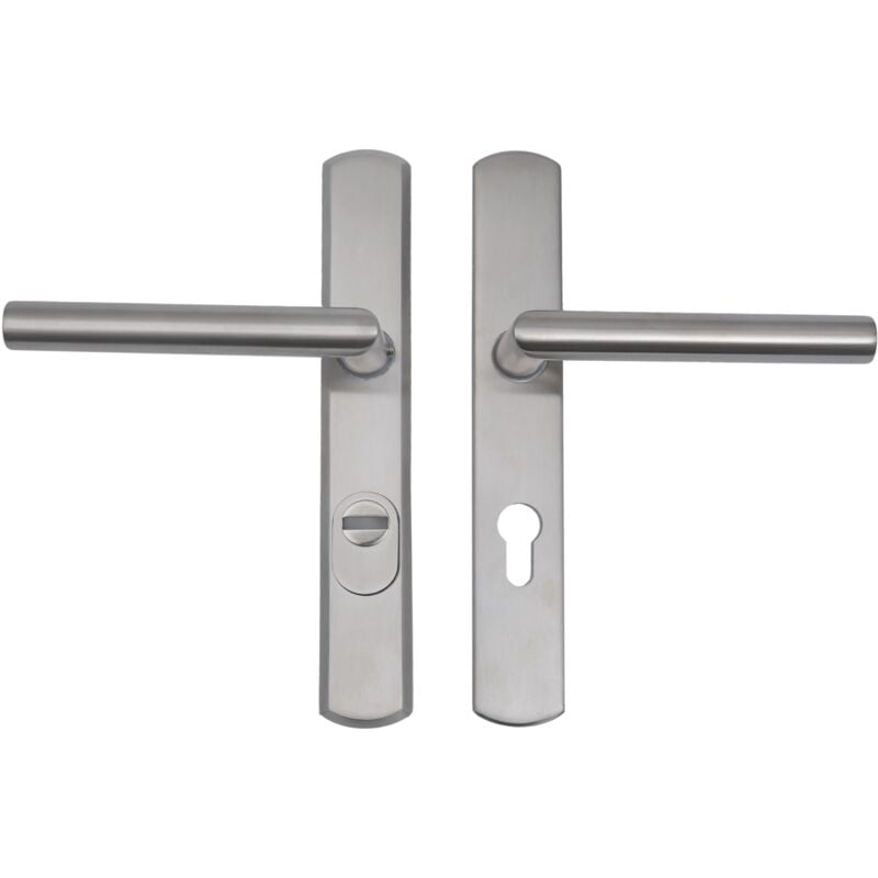 Paire de Poignées Angle VIf Etroites,Blindées,de Sécurité Klose Besser en Inox304.