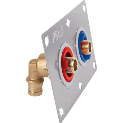 PBTUB Sortie de cloison SERTIFIX à glissement - entraxe 55mm M3/8"- 13x16