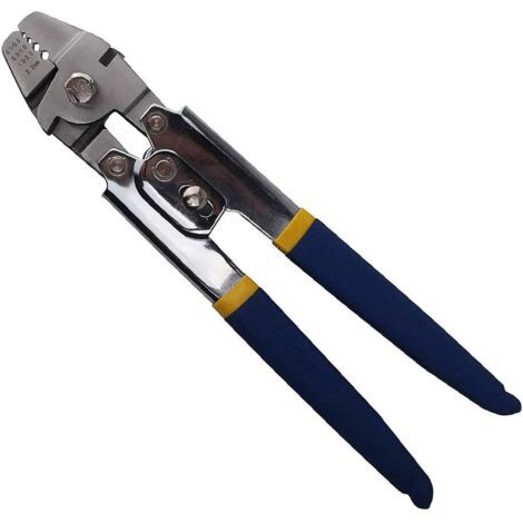 Sertisseur de câble métallique pour sertir les lignes de pêche jusqu'à des outils de sertissage de 2,2 mm, outil de sertissage de câble métallique en acier inoxydable Dechengbao Heavy Duty,AAFGVC