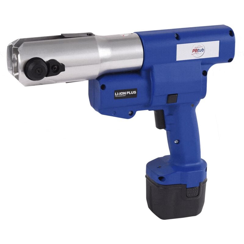 Pbtub - sertisseuse electro-hydraulique avec batterie Li-Ion et chargeur rapide