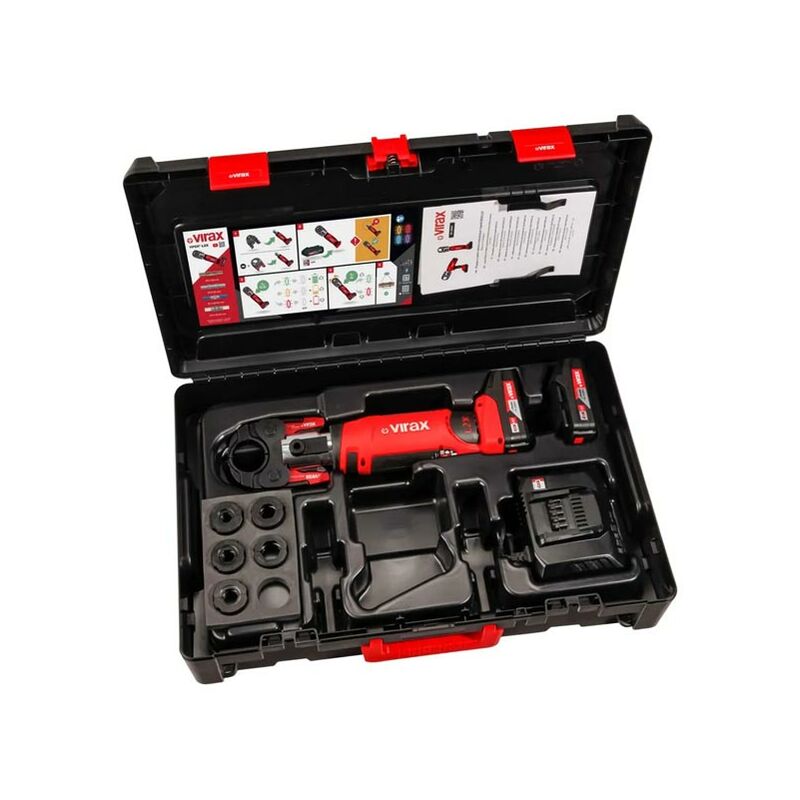 Virax - Sertisseuse Viper L2X + coffret inserts th 16-20-26-32