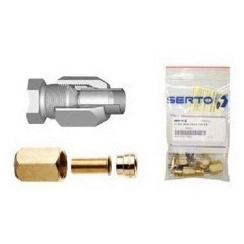 So 40231-5/8 SAE/1.00 - Raccords à sertir Cuivre Frigo- Sachet de 10 - Serto