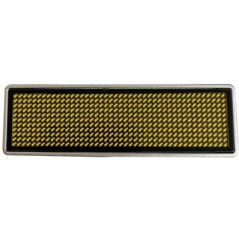 SERTRONICS TARGHETTA LED ARANCIONE 44 X 11 PIXEL (L X A X P) 93 X 30 X 6 MM 125912