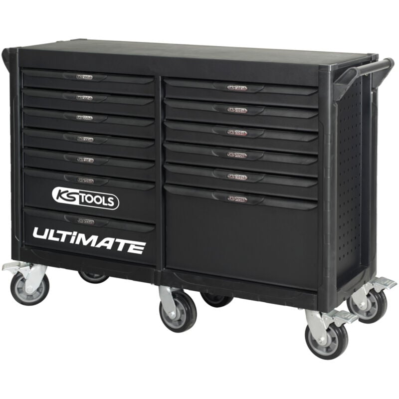 KS Tools - Servante ULTIMATE® 13 tiroirs et 6 roues - 816.0013