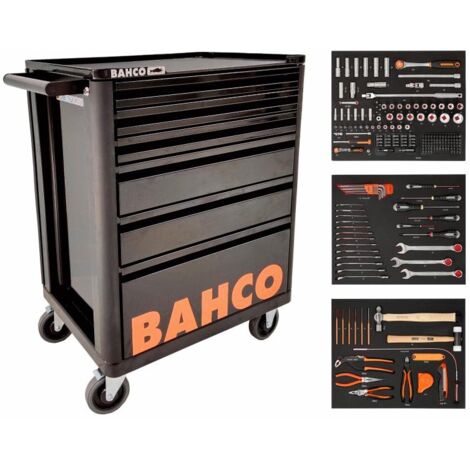 SERVANTE BAHCO 1472K6 + 216 outils 1472K6BKFFSD