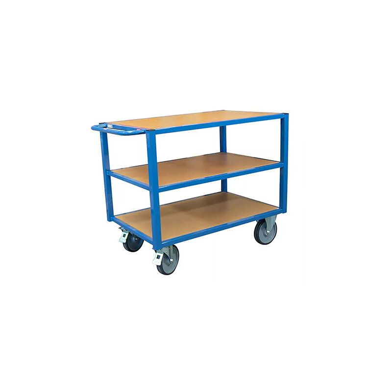 Matisère - Servante d'atelier 500kg - 3 plateaux en bois 1060x680 mm - 880006442