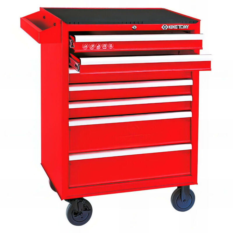 King Tony - Servante d'atelier strength vide - 7 tiroirs - 670 x 460 x 980 mm