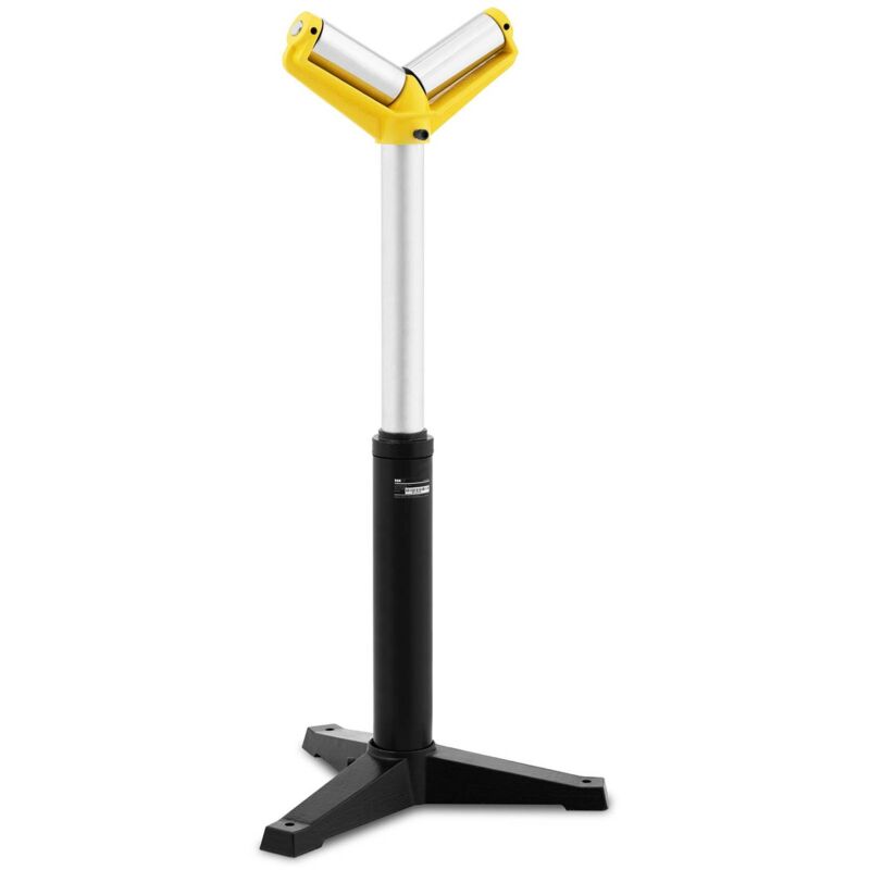 MSW - Servante D'Atelier à Rouleau Chevalet 800kg Réglable Hauteur 2 Rouleaux 63-103cm