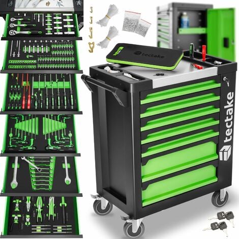 Servante d'atelier P205 ProLine avec outils, 286 pcs. Kraftwerk