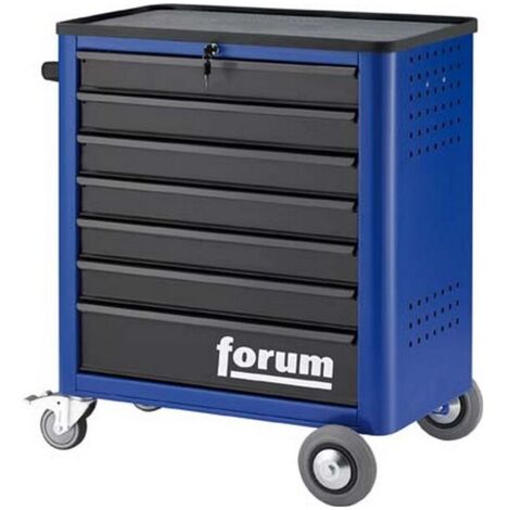 Servante d'atelier, Dimensions L x l x H : 750 x 450 x 920 mm, Convient aux modules 3 x 1/3, Force portante statique 999 kg, Poids : 99 kg