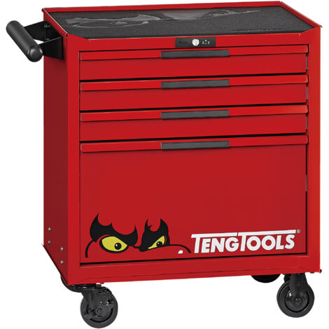 Servante d'atelier professionnelle 4 tiroirs Teng Tools TSW26R4L