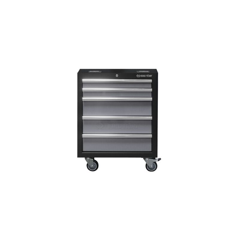 King Tony - Servante de rangement 5 tiroirs avec roues