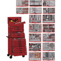 Servante d'outils 1226 pcs Teng Tools TCMM1011NV