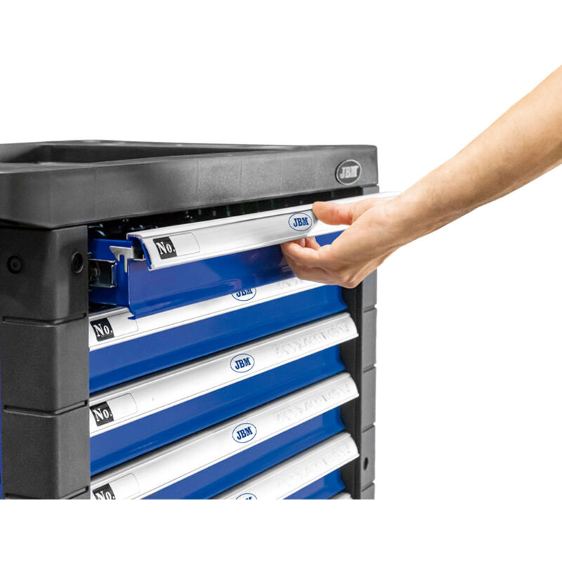 JBM - chariot à outils 7 tiroirs - bleu 53767