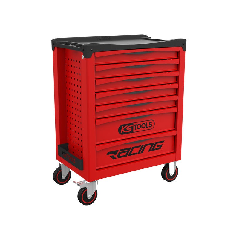 Kstools - ks Tools - Servante d'atelier 7 tiroirs racing - chariot d'ateleir - desserte d'atelier vide - 855.0007