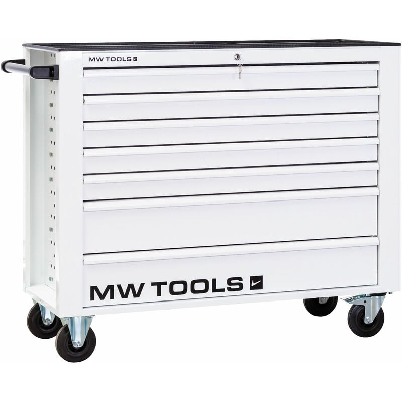 Mw Tools - Servante à outils 7 tiroirs extra large blanche GW307W