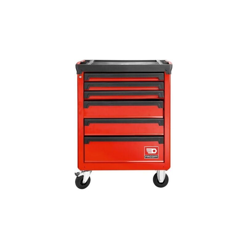FACOM Servante d'atelier ROLL M3 6 Tiroirs Rouge - ROLL.6M3APF