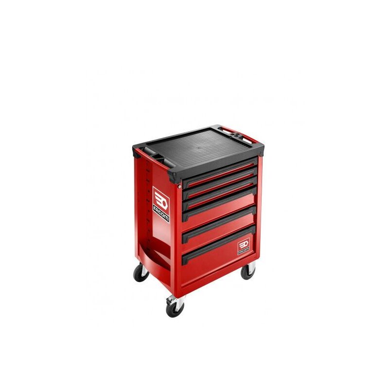Servante roulante Roll M3 FACOM 6 tiroirs ROLL.6M3PF - vue 2