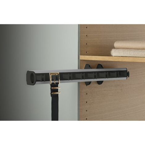 SERVETTO Self System Gürtelhalter Modell M Aluminium/Kunststoff schwarz