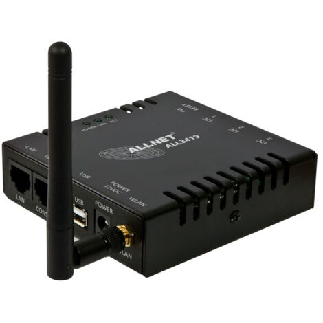 Serveur Wi-Fi USB Allnet ALL3419 LAN (10/100 Mo/s), RJ45, USB 2.0 1 pc(s) A540312