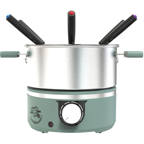 Service à fondue 6 personnes sapin - Little Balance - 8963