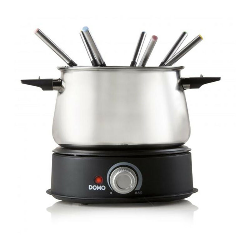 Domo - Appareil a fondue electrique acier inoxable DO706F