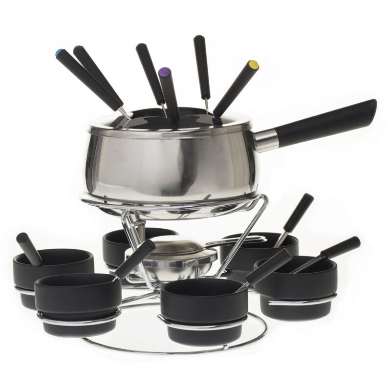5five Simply Smart - Service De Fondue Metal Tournant Secret De Gourmet
