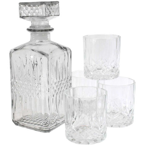 Service à Whisky avec Carafe et 4 Verres
