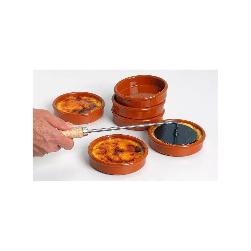 Service crème brûlée et fer à caraméliser