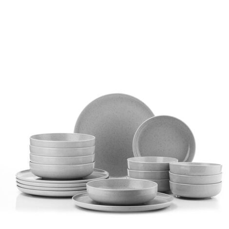 service de table Set 100% Porcelaine Multicolore