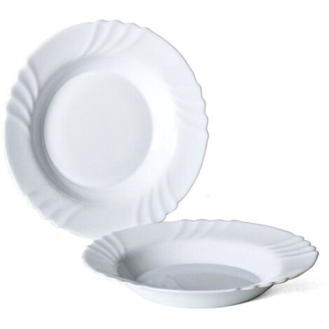 Servicio de platos de vidrio Ebro, 19 piezas, Bormioli