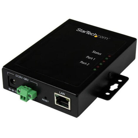 Servidor Startech NETRS2322P RJ-45 RS232 Negro
