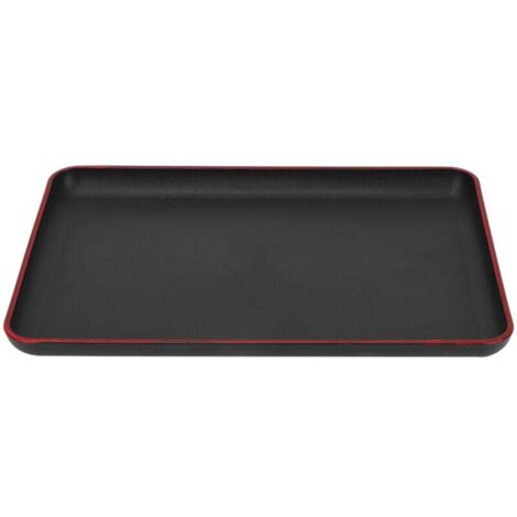 Serviertablett im japanischen Stil für Restaurants, rechteckiges Serviertablett, kleines Tablett, rutschfestes Tablett (30 x 20 cm)