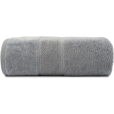 Serviette 30x50 Mario gris 480g 100% coton