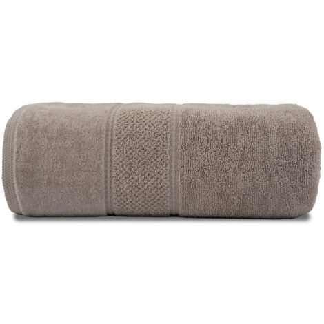 Serviette 30x50 Mario perle 480g 100% coton