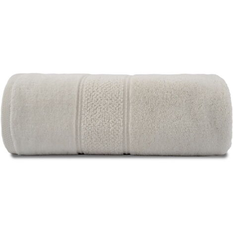 Serviette 50x90 Mario crème 480g 100% coton